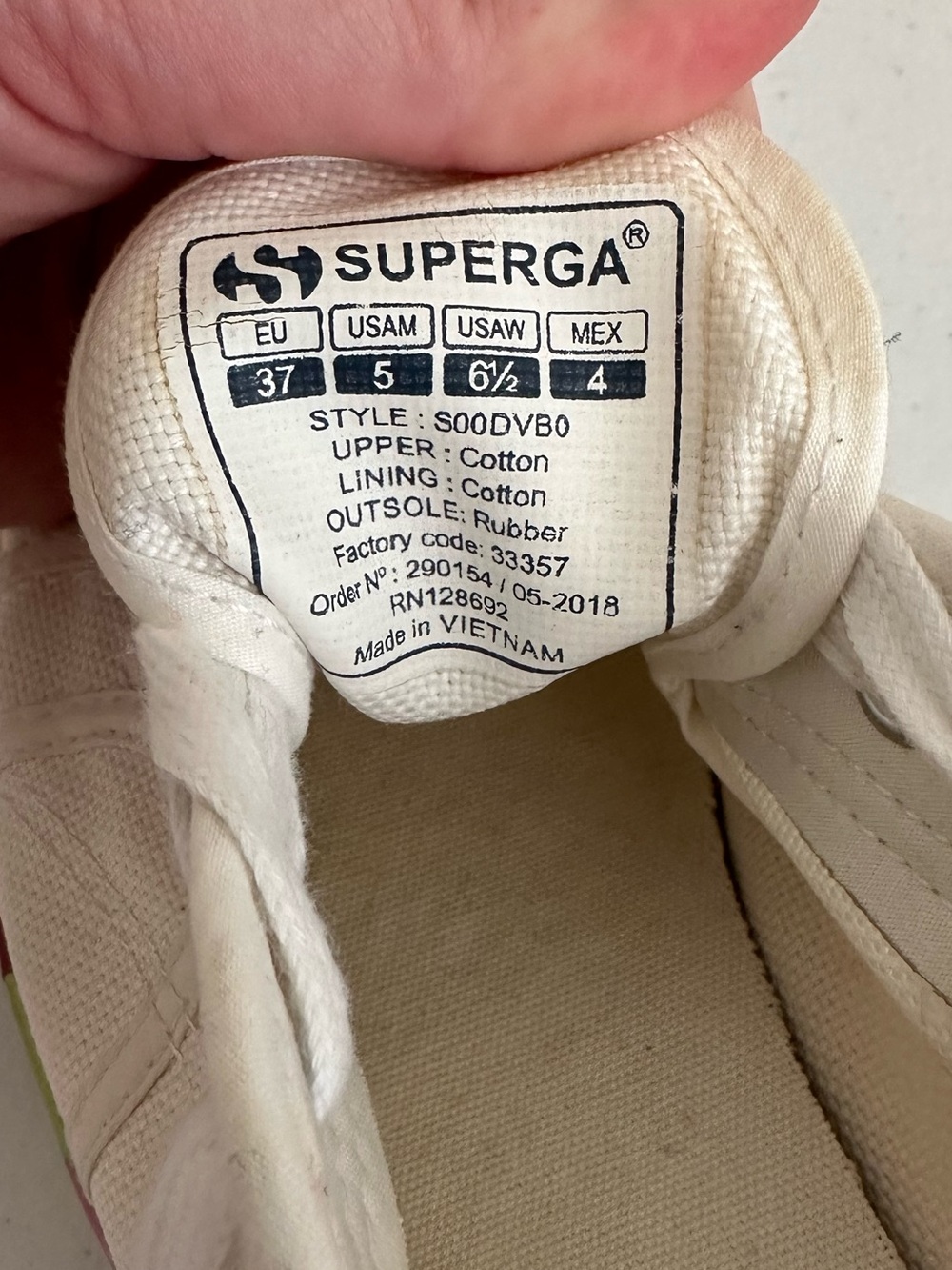 Women’s size 37 Superga 2790 Rainbow Platform Sneakers - Picture 2 of 13